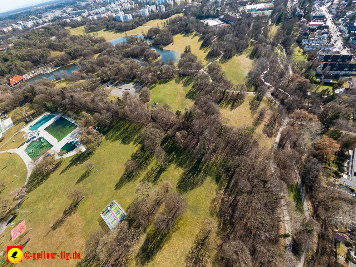 20.02.2023 - der Hachinger Bach und das Michaelibad in Neuperlach